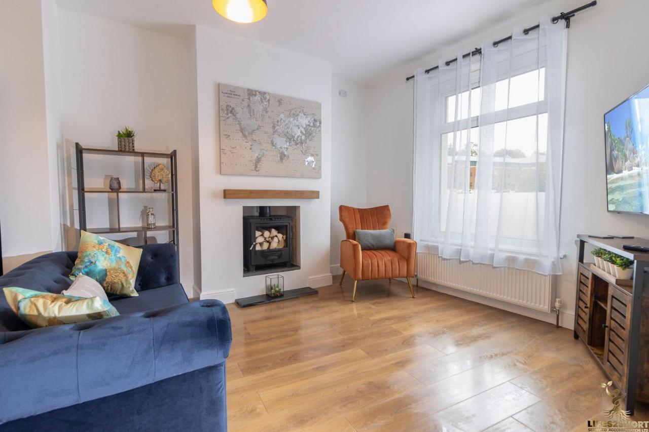 Luxe Garden House For 6 In Central Exeter Bagian luar foto