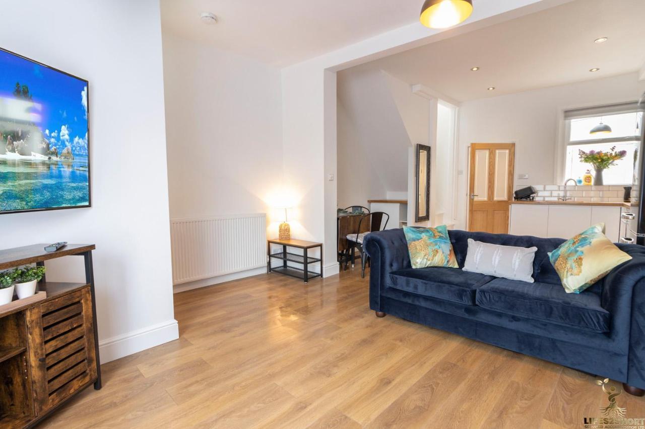 Luxe Garden House For 6 In Central Exeter Bagian luar foto