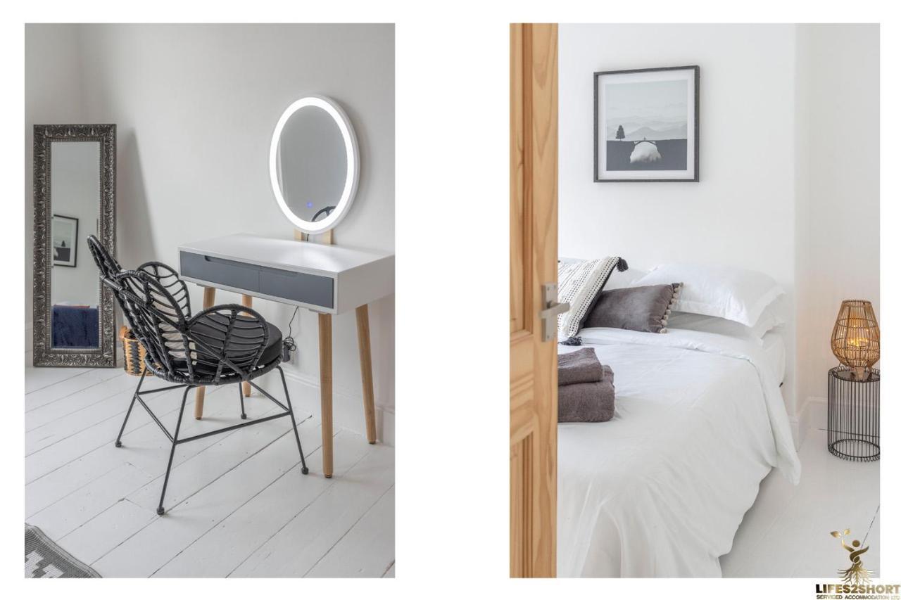 Luxe Garden House For 6 In Central Exeter Bagian luar foto