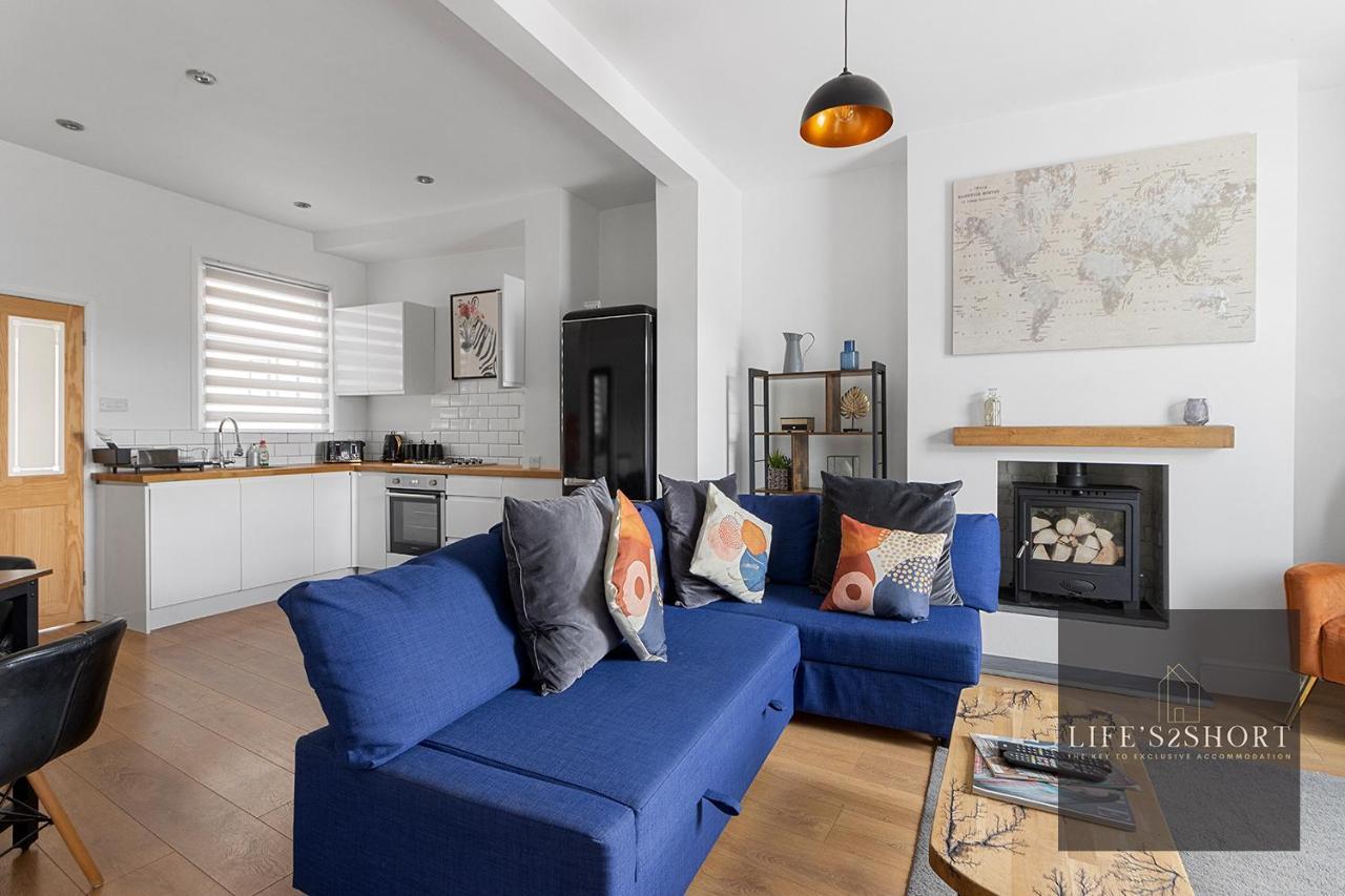 Luxe Garden House For 6 In Central Exeter Bagian luar foto