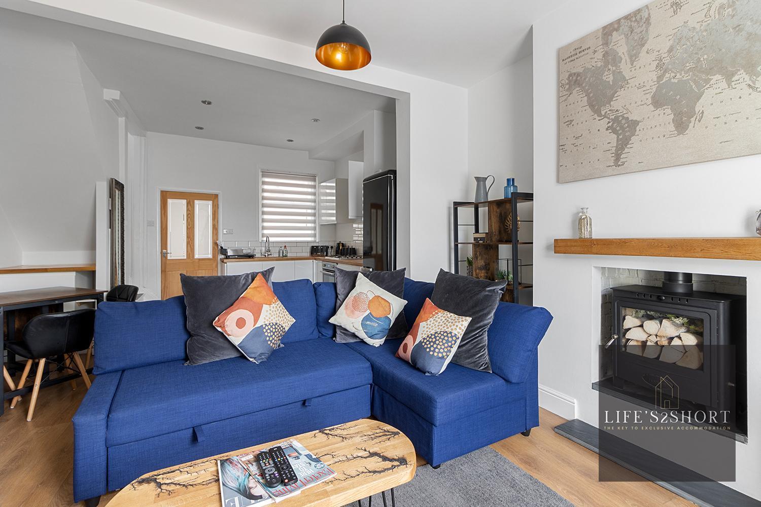 Luxe Garden House For 6 In Central Exeter Bagian luar foto